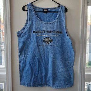 Harley Davidson Honolulu Hawaii Tank Top. Men's Large. Like New.